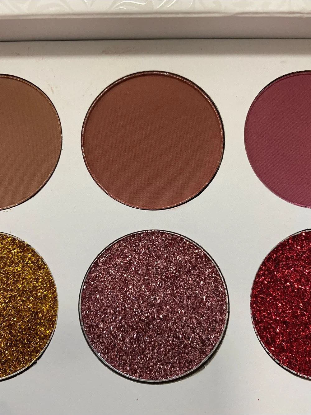 Unicorn II Eyeshadow Palette — Pink & Brown Tones with Glitter
